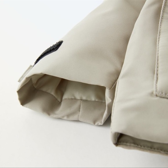 Zara Kids Lightweight Water Repellent Quilted Parka 5-6y NWT - Picture 4 of 6